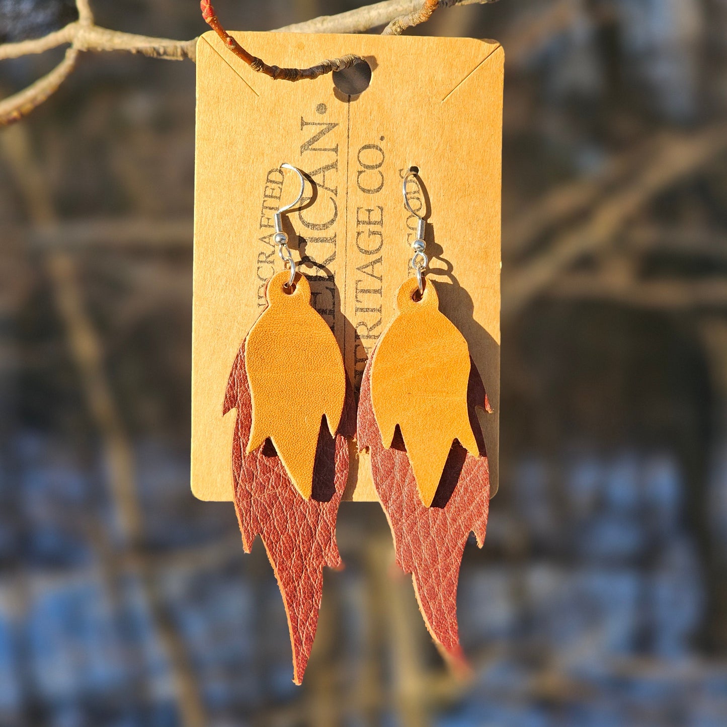 Double Horse Tail, Buck Brown on Mahogany