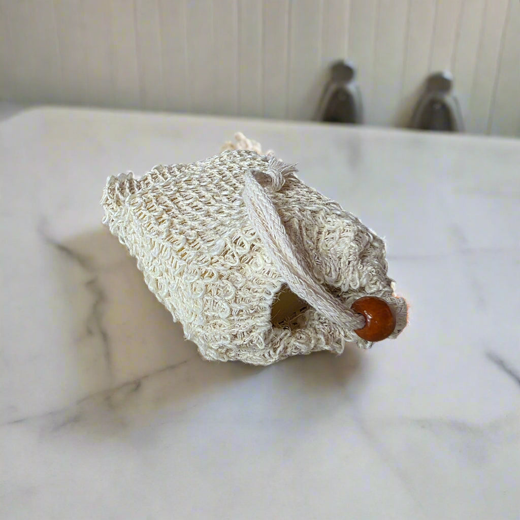 Natural Plant-based Sisal Soap Saver Pouch