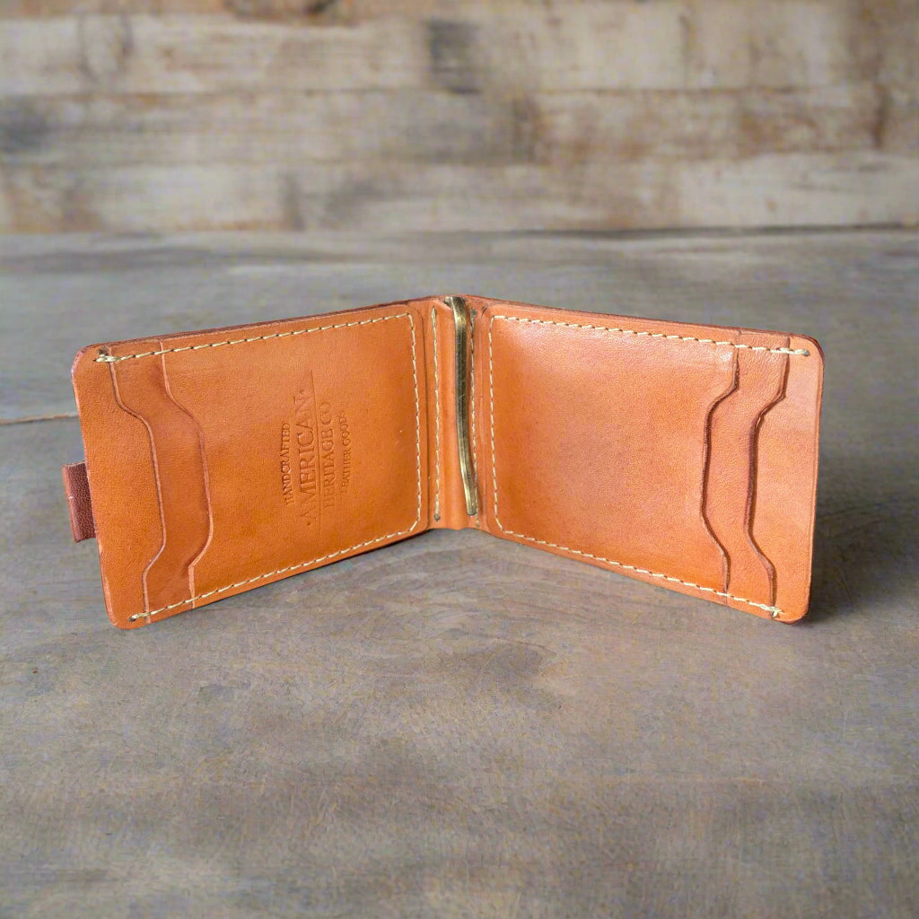 Money Clip Minimalist-Buck Brown