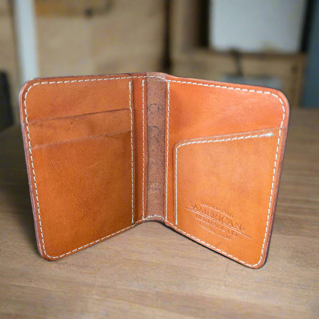 American Modern Bifold-Whiskey Brown