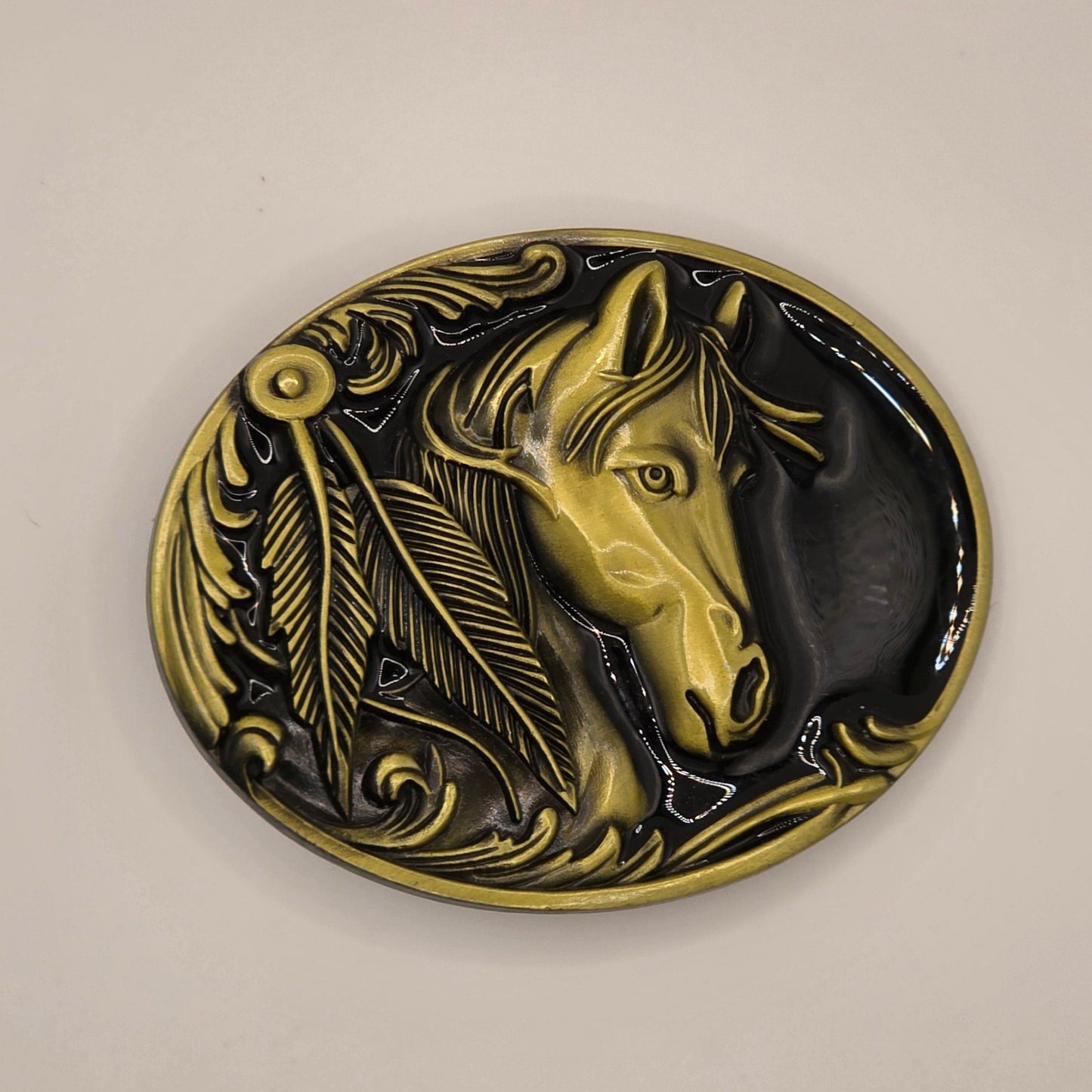 Horse Head - Western Novelty Belt Buckle #349