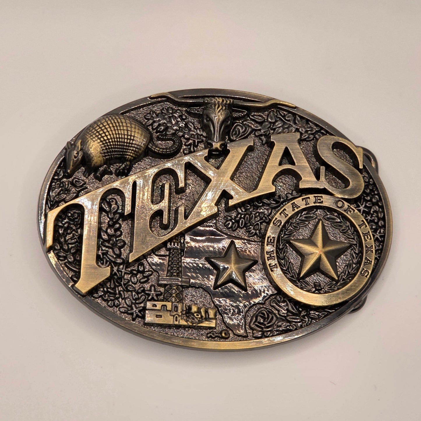 Texas-Western Novelty Style Belt Buckle #328