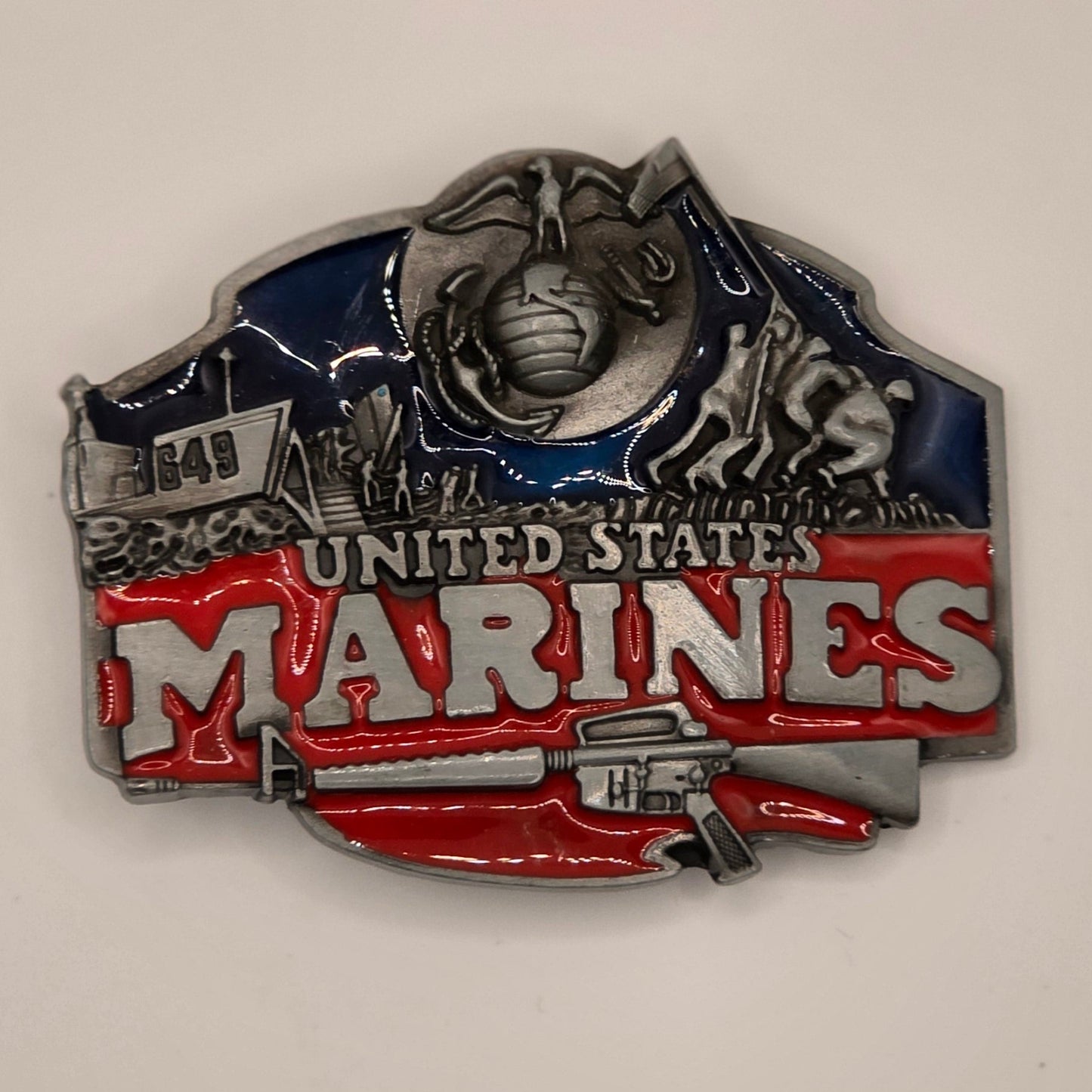 Marines - Wester Novelty Belt Buckle #326