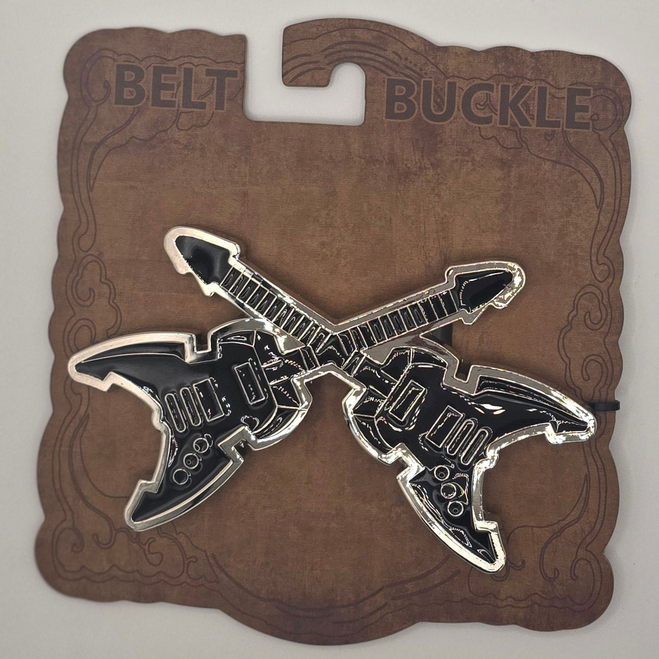 Electric Guitars - Western Novelty Belt Buckle #343