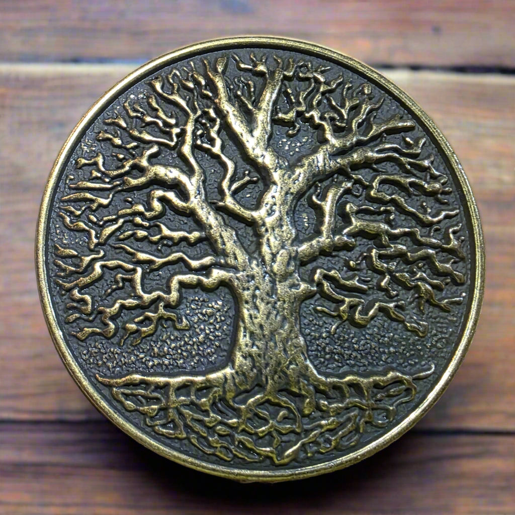 Tree - Western Belt Buckle