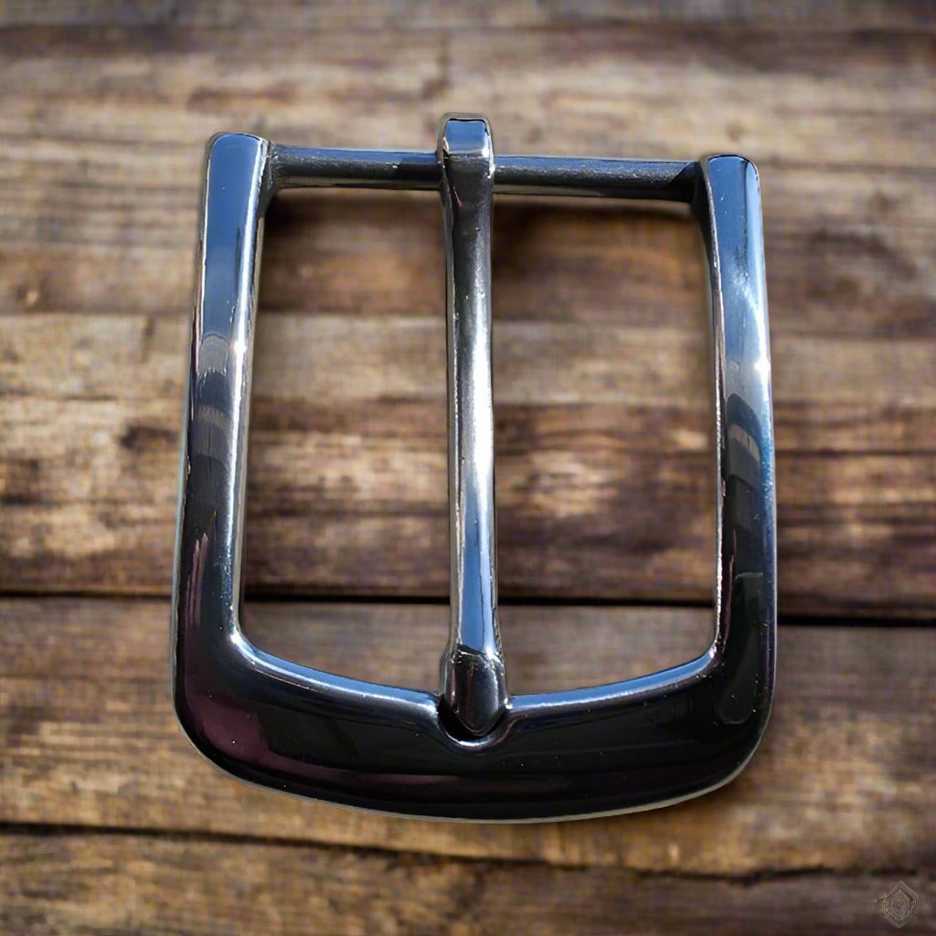 Stainless Steel Heal Bar Belt Buckle
