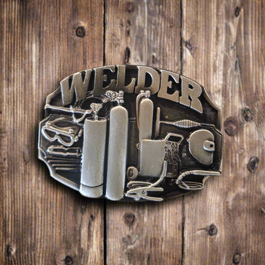 Welder Tradesman-Western Style Belt Buckle