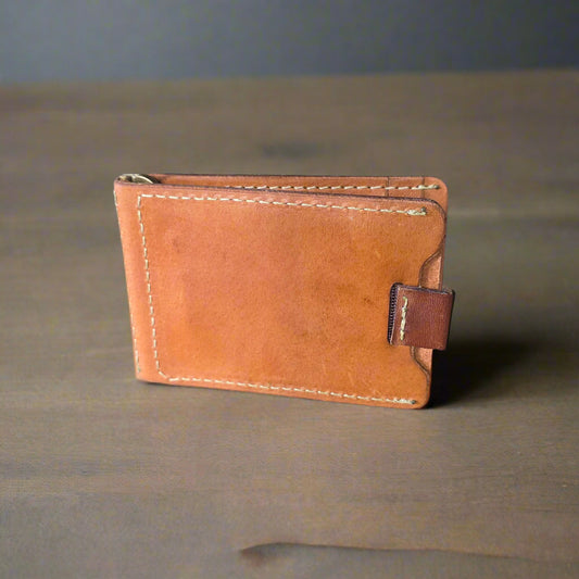 Money Clip Minimalist-Buck Brown