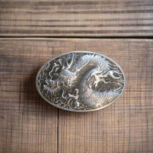 Dragon - Western Style Belt Buckle