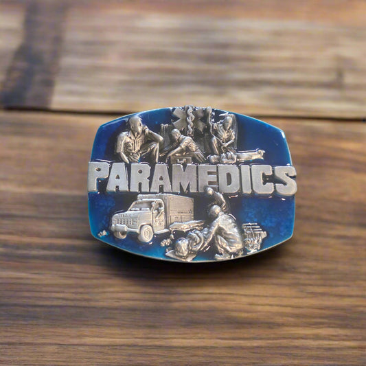 Paramedics - Western Style Belt Buckle