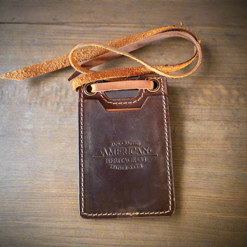 Leather Boot Wallet