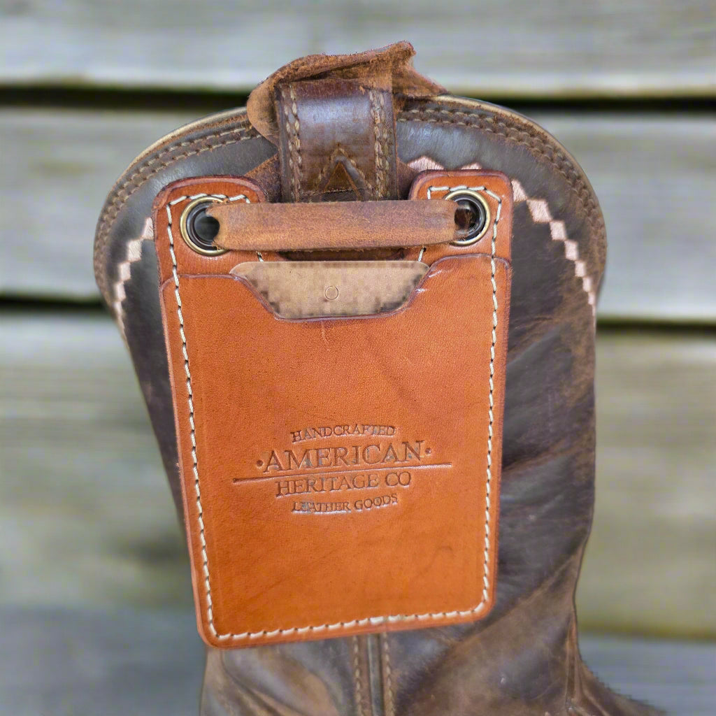 Leather Boot Wallet