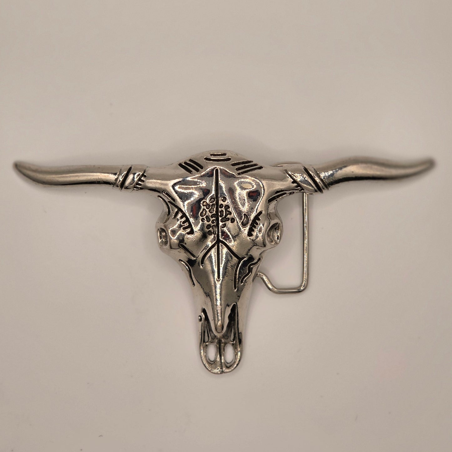 Longhorn - Western Novelty Style Belt Buckle #303