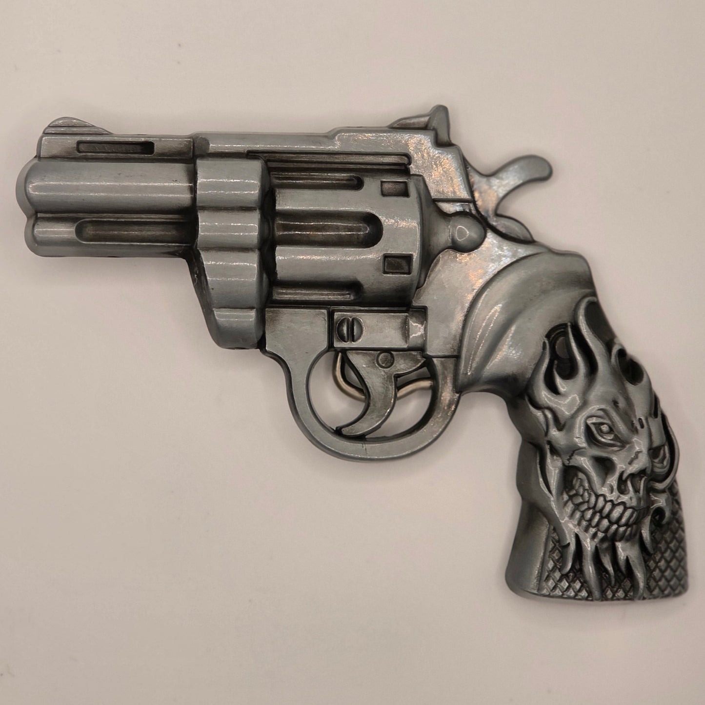 Revolver-Western Novelty Style Belt Buckle #329