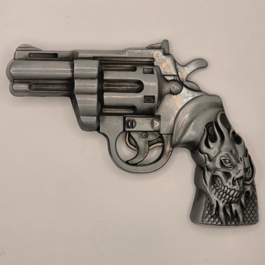 Revolver-Western Novelty Style Belt Buckle #329