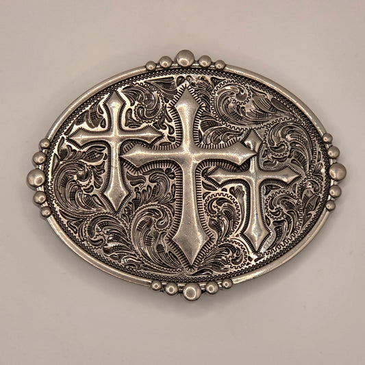 Crosses - Western Novelty Belt Buckle #338