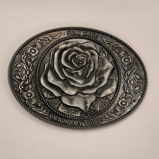 Rose - Western Novelty Belt Buckle #313