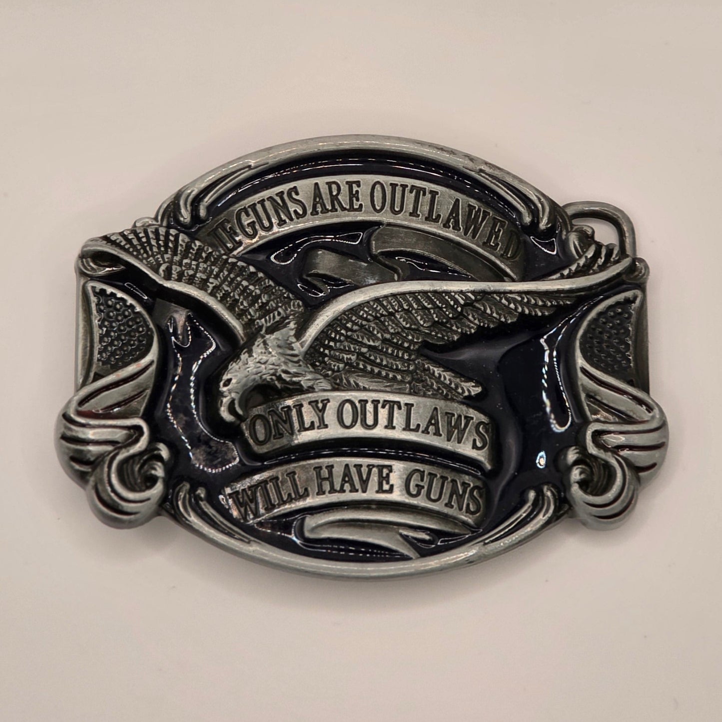 Outlaws- Western Novelty Style Belt Buckle #331