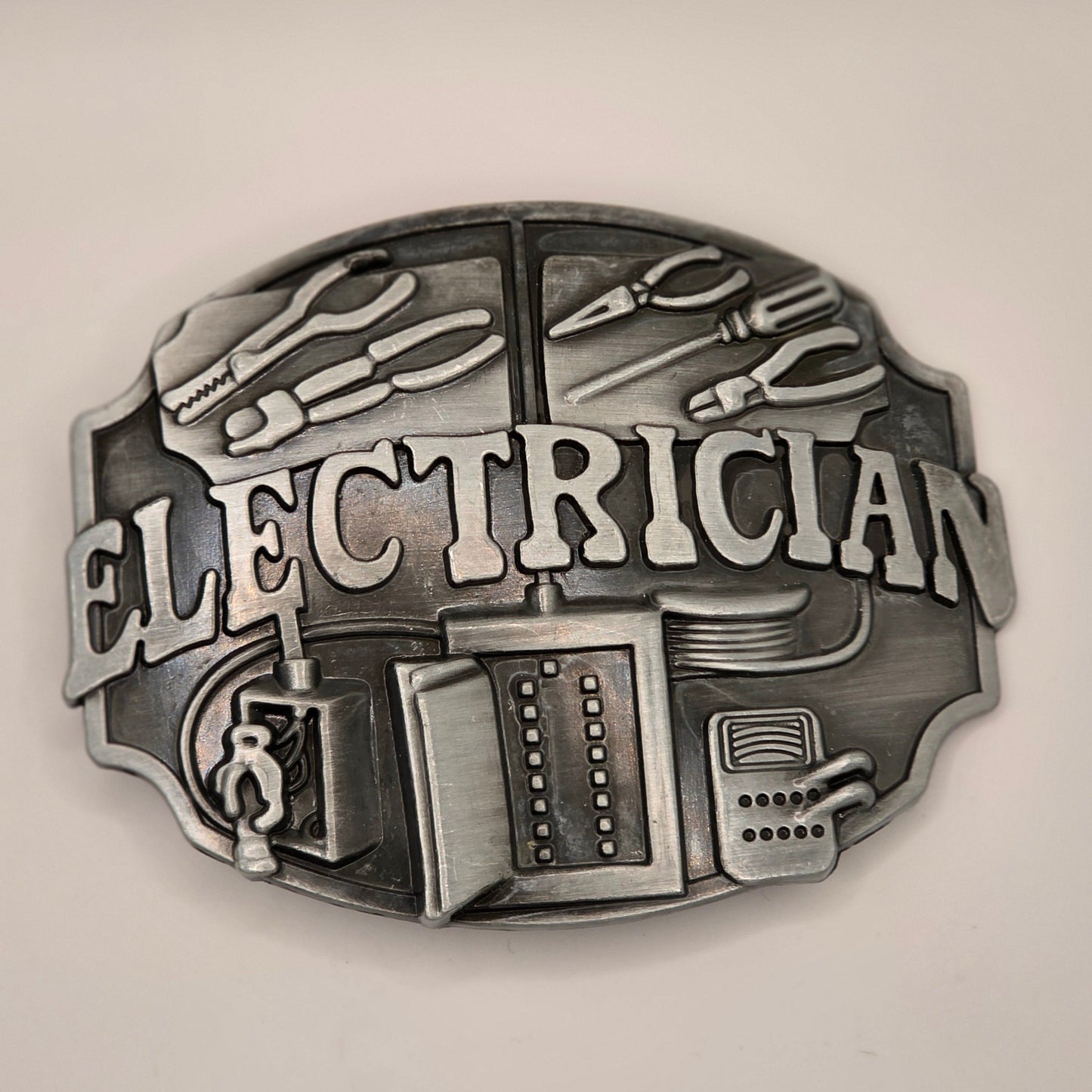Electrician - Western Novelty Style Belt Buckle #317