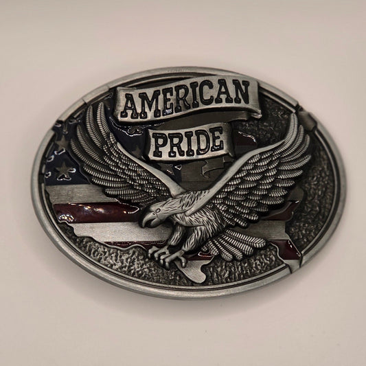 American Pride - Western Novelty Belt Buckle #334