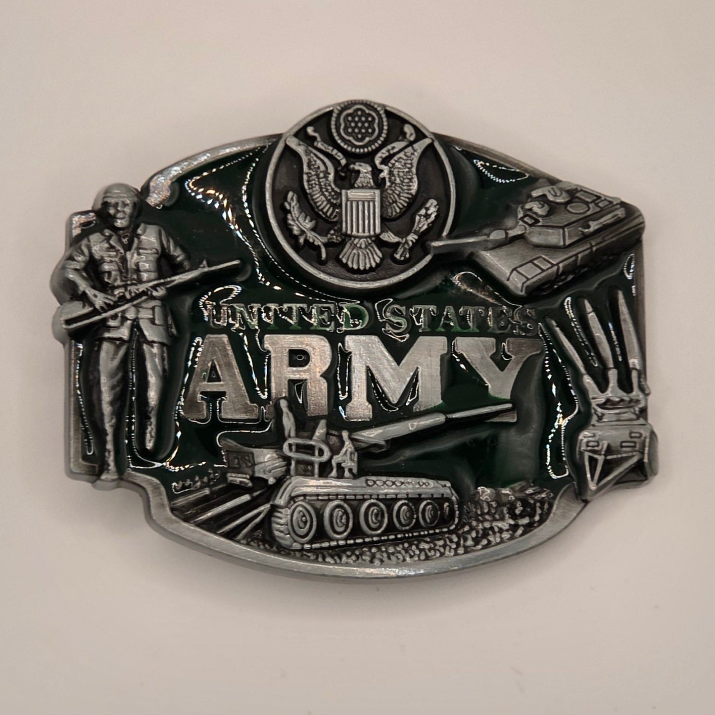 Army - Western Novelty Style Belt Buckle #319