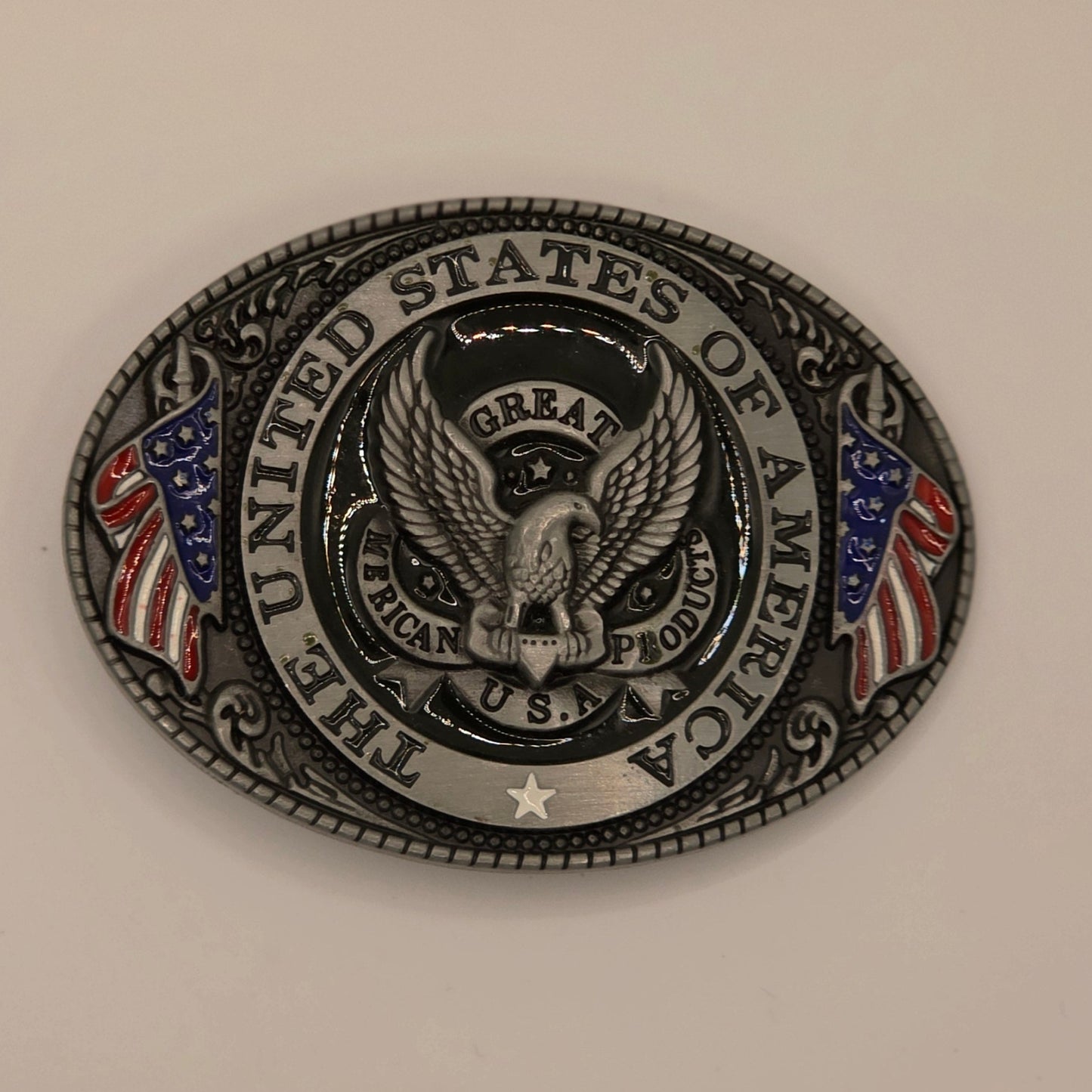 The United States Of America - Western Novelty Belt Buckle #332