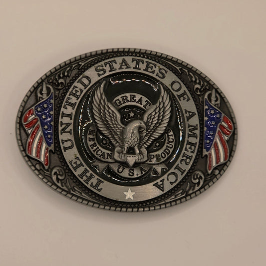 The United States Of America - Western Novelty Belt Buckle #332